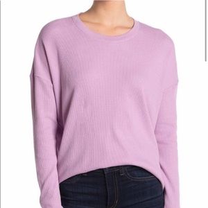 MADEWELL Ex-Boyfriend Thermal Long Sleeve Lightweight Sweater